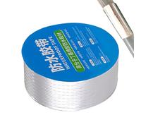 Genérico Ruban de barrière de vapeur, ruban de plomberie pour fuites - Imperméable à forte adhérence - Joint d'étanchéité auto-adhésif résistant à la température en papier d'aluminium pour réparation