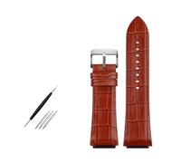 Generico Run Ken Bracelet pour montre en cuir véritable de 22 mm compatible avec Gu-ess W0040G3 W0040G5 W0247G3 For In, 22mm, Cuir, Pas de gemme