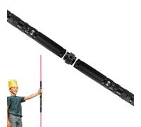 Genérico Sabre lumineux avec poignée en métal de 7 couleurs | Sables de lumière de duel avec son sabre changeable de 7 couleurs | Heroes Movies Cosplay Photo Video Props pour et adultes