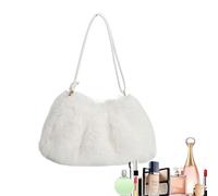 Generico Sac à bandoulière | Sac à main souple et mignon avec grande capacité - Sac à main poilu pour femme | pour hiver, automne, anniversaire, san, maquillage, téléphone, usage quotidien, voyage et