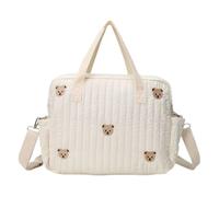 Generico Sac à couches - Avec un compartiment et une poche avec fermeture éclair | Sac de maternité et de voyage pour couches, pour hôpital, naissance, voyage, vacances, maternelle, en plein air
