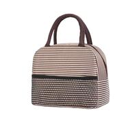 Generico Sac à déjeuner pour femme | avec poche en filet et compartiment isolé - Sac thermique isolé pour aliments - pour homme adulte, , bureau, école, voyage, camping, extérieur, pique-nique