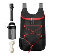 Genérico Sac à dos de randonnée léger avec bretelles réglables et respirantes pour femmes, amis, familles, plein air, plage, randonnée et cyclisme