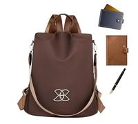 Generico Sac à dos décontracté pour le libre: antivol sûr, sac spacieux, confortable de sangles réglables | sac à dos quotidien pour livres, collations, déplacement, voyage, école, université, bureau