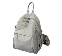 Generico Sac à dos décontracté - Sac à dos imperméable décontracté universitaire | Bagages personnels pour garçons et filles Commuting Voyage Randonnée Avion Extérieur, gris clair (ral