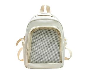 Generico Sac à dos d'exposition pour épingles - Sac à dos décontracté avec poche transparente - Pour école - Pour fans, étudiants, collectionneurs, , garçons, cosplay, école, voyage, vacances