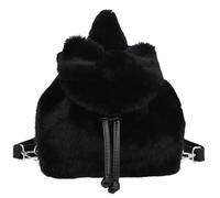 Genérico Sac à dos en peluche pour - Sac à dos d'école pour animaux | Design à fourrure et bretelles réglables qui améliorent le transport confortable pour les cours quotidiens, les jeux et