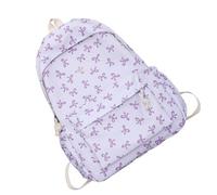 Generico Sac à dos pour étudiants - Sac d'école mignon, design pour filles | voyage spacieux avec grande capacité, pour les adolescents du collège, détient les caisses à crayons, violet, Fare