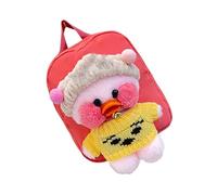 Generico Sac à dos pour filles avec peluche, sac à dos pour l'école,Sac à dos de dessin animé avec détachable - Paquet scolaire pour livres, jouets, bouteilles d'eau, Pastèque, riferimento alla