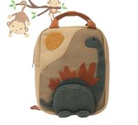 Genérico Sac à dos pour petits - Mignon dinosaure animaux sac à dos léger pour l'école maternelle, durable pour | pour, préscolaire, voyage, activités