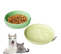 Genérico Sac à friandises pour animaux de compagnie | Housse pour snacks imperméable, rangement étanche rechargeable pour promenades extérieures chiens adultes races grands mâcheurs forts, vert