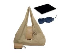 Genérico Sac à main en cuir | Sac pliable - Sacs à bandoulière avec porte-clés | pour femmes filles voyages shopping en plein air école bureau travail plage pique-nique quotidien excursion voyage jour