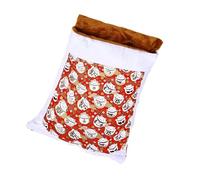 Genérico Sac de couchage pour animaux de compagnie : lit en polaire douce, pour chat chaud et pour dormir, confortable sac de couchage pour chiots, caché en peluche | Lit pour animaux de compagnie Lav