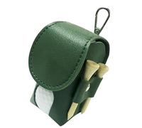 Genérico Sac de danse de golf, support en PU | Organisateur de rangement portable avec clip pour parents, couples, papa, golfeurs, pratiquer