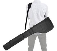 Generico Sac de golf portable compact, durable et résistant à l'eau, porte camp dominical pour terrain de pratique, ensemble de marche universitaire Junior Player Friendly support pliable