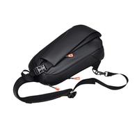 Generico Sac De Harnais Imperméable - Sac À Bandoulière Simple, Enveloppe Pour Hommes | Poitrine Imperméable À Bas | Bandoulière Antivol | Sac À Dos D'épaule Léger Pour Camping De Camp, Noir