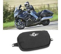 Generico Sac de moto pour K1600GTL, K1600B, K1600GT, K1600 - Sac de rangement cockpit noir en nylon, montage entre pare-brise et tableau de bord