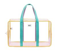 Generico Sac de piscine transparent - Fourre-tout piscine transparent imperméable de grande capacité | Design durable et facile à nettoyer pour les enfants et les adultes, fourre-tout de plage pour