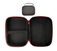 Generico Sac de rangement de console de jeu, console de jeu de voyage EVA avec poignée, grand étui pour contrôleur et accessoires de rencontre, voyage, camping