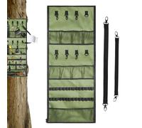 Generico Sac de rangement pour camping | Sac à outils en tissu Oxford résistant, porte-outils d'extérieur, pour camping-car, activités de plein air, pique-nique, barbecue, voyage et voyage