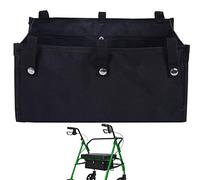 Genérico Sac de rangement pour grande poche réglable, accessoire de sac de rangement pour livres, courses et transport de produits essentiels, noir, Consulte la descripción, Voir description