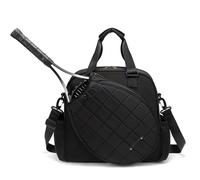 Genérico Sac de raquette de badminton, sac de raquette de tennis | Croisade de tennis imperméable multifonction pour adultes avec sangle réglable pour voyages de fitness en plein air