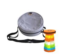 Genérico Sac de transport compact pour tabourets - Sac en éponge en tissu brossé de 27 x 3 cm, sac réglable résistant aux rayures, transporteur léger multifonction | randonnée, voyage, barbecue