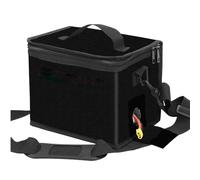 Generico Sac De Transport De Batterie - Boîtier De Batterie Portable | Cas De Stockage De Batterie Cas De Batterie | Sac De Sécurité Incendie Et pour Le Stockage, Le Transport, Noir, Fare riferimento