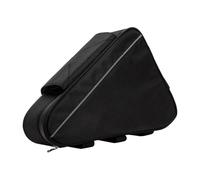 Generico Sac de vélo - 44,5x26,5 cm Bagla triangulaire en vélo, beau bouclier | Vélo en nylon sous le stockage du tube avec facilité, sac de tuyau supérieur de grande capacité pour