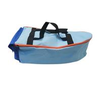 Generico Sac d'équipement pour le - Organisateur de services compacts, paquet de transport lourd | Conception de coque en nylon renforcée, thème 'aventure de littoral, poches zippées si, bleu,