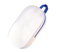 Generico Sac fourre-tout de plage - sac organisationnel EVA durable, étui portable pour le sport et les voyages | Sac de natation pratique avec fermeture éclair, accessoire de gym, shopping et, blanc