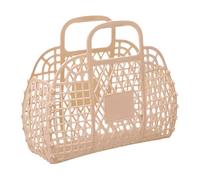 Generico Sac fourre-tout en PVC | Panier de plage - Sac à poignées réutilisable pour filles, été, plage, concert, mariage, , riferimento alla descrizione