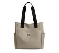 Generico Sac fourre-tout pour femme, sac à bandoulière pour ordinateur portable, grande capacité, imperméable de voyage pour plage, shopping, école, usage quotidien, violet, référence à description