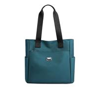 Generico Sac fourre-tout pour femme, sac à bandoulière pour ordinateur portable, grande capacité, imperméable de voyage pour plage, shopping, école, usage quotidien, violet, référence à description