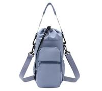 Generico Sac porte-bidon à bandoulière,Housse Portable | Sac à bandoulière étanche pour bouteilles,pour activités de plein air Randonnée Voyage Plage Course Sport École Gym Étudiants