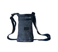 Genérico Sac porte-bouteille, housse pour bouteille d'eau avec sangle réglable | Sac banane léger et tendance polyvalent pour gym, fitness, camping, plage et transport urbain, bleu marine, Consulte la
