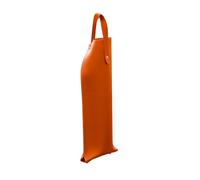 Genérico Sac pour bouteilles de vin, sac à vin en cuir avec poignées, porte-bouteille en cuir avec poignées pour le dîner le jour de la Saint-Valentin, Orange 1, Consulte la descripción, Voir