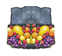 Generico Sac réfrigérateur,Sac isotherme pour stockage à froid | Réutilisable Grande Capacité Sangle Réglable Conteneur Isolant pour Pique-Nique Homme et Femme