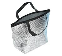 Generico Sac Thermique Aliments - Sac Isolant Aluminium | Réutilisable | Idéal Sac Thermique Aluminium Pour Livraison Pique-Nique Voyage Maison École