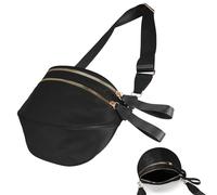 Generico Sacs À Bandoulière En Nylon Pour Femmes | Portefeuilles Réglable - Sac À Bandoulière | Pour Femmes Filles Voyage Quotidien Shopping Travail École Sortie Week-end Voyage, Noir , Fare