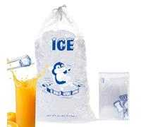 Generico Sacs à glace avec cordon | sac thermique réutilisable avec cordon pour whisky - sac portable pour congélateur pour utilisation dans le restaurant, les fêtes de Noël, les mariages, le barbecue
