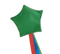 Genérico Sacs de haricots pour lancement | Sacs étoile pour Cornhole - Poids pour jeux de lancement, portable avec rubans pour jardin, carnaval, plage et cours de gymnastique