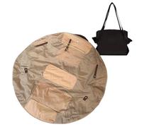 Generico Sacs d'épicerie réutilisables - Sac fourre-tout | Pliable pour le salon de pique-nique Outdoor Supermarché Moving Day Camping Fitness Class, Noir, riferimento alla descrizione