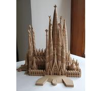 Generico Sagrada Familia, modèle de monument de Barcelone, modèle architectural de la Sagrada Familia, souvenir de Barcelone, modèle artistique de la Sagrada