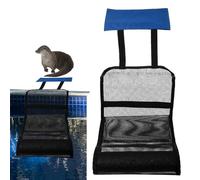 Generico Salva-grenouille pour animaux - Rampe d'évasion pour grenouille pliable, sauve-grenouille multifonction | Mesh Blue Saver pour piscines, bassins et spa, à l'évasion pour animaux et petits