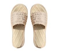 Generico Sandales décoratives pour femme parfaites pour tous les jours, design à bout ouvert, style polyvalent pour le printemps et l'été, style décontracté avec larges sangles et semelle plate