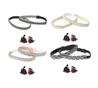 Generico Sangles de chaussures pour talons - sangles de chaussures détachables *2 | Différents styles de sangliers de cheville à talon haut pour femme | 24 cm/9,45 in Ceinture à élastique avec de