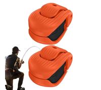 Genérico Sangles pour cannes à pêche | Équipement de pêche réglable portable, clips pour porte-canne | Père, petit ami, grand-père, rivage, quai, rivière, ruisseau, étang, lac, truite, poisson-chat