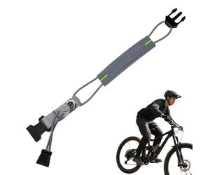 Genérico Sangles pour jambes de pantalon de cyclisme - Ceinture de sport réglable élastique haute visibilité pour courir à l'aube ou au crépuscule avec faible luminosité