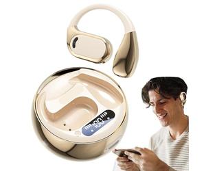 Generico Sans Fil Étanche HiFi IPX5 | Avec Annulation Du Bruit Avec Microphone, Crochets D'oreille Flexibles, Batterie Longue Durée | Casque Ouvert Pour Sp